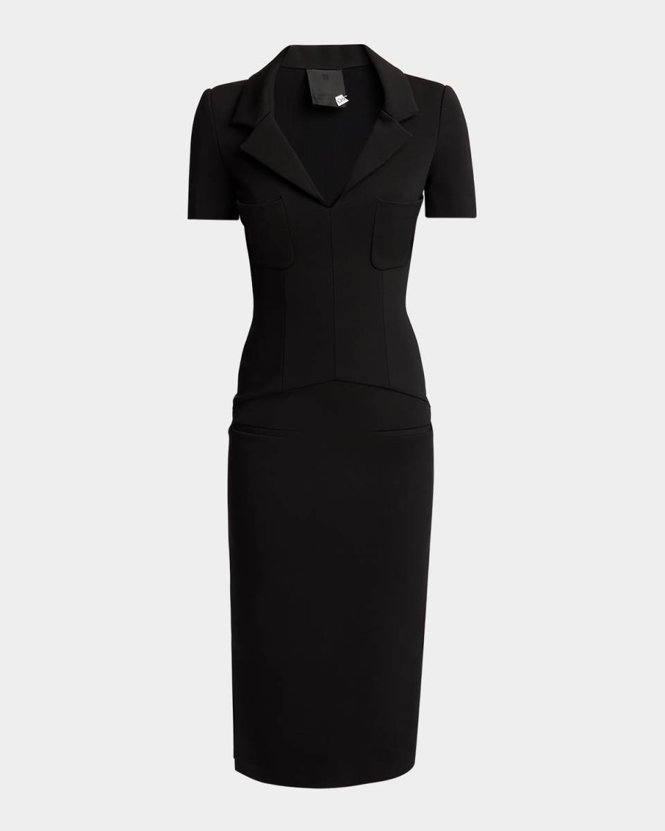Polo Midi Sheath Dress